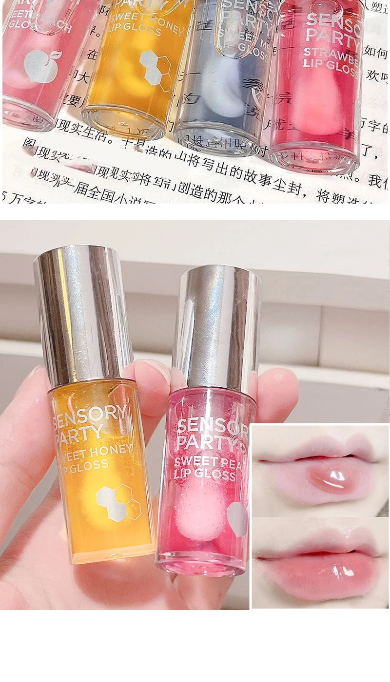 Sweet fruit pulp Toot Lip Gloss Fade lip lines moisturizing Lip oil New lipstick