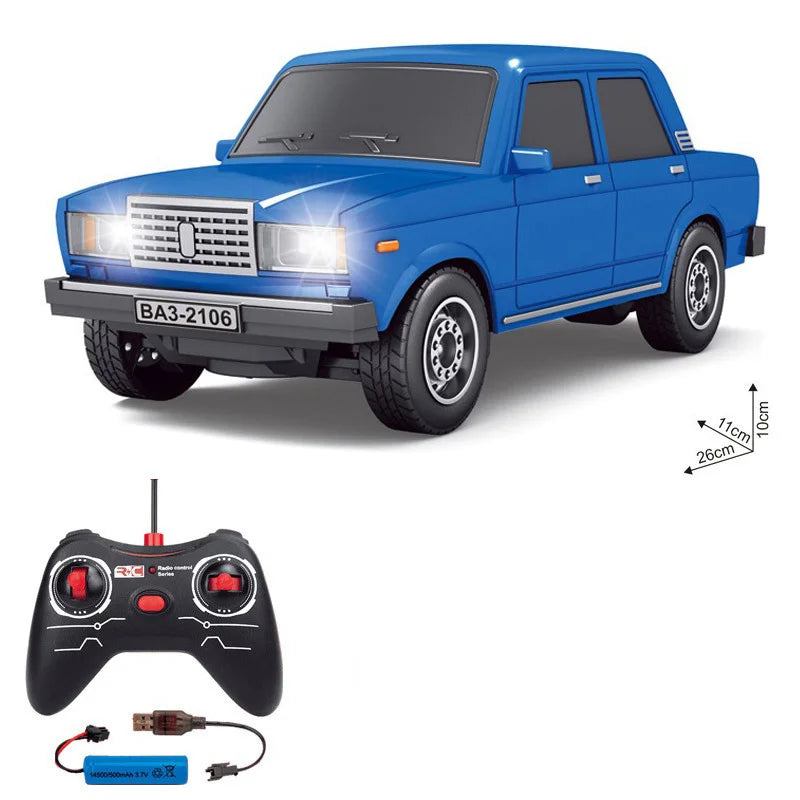1: 12 Remote Control Car with Light Wireless Control Simulation Ladaniva Russian Car Model Children Toy Car