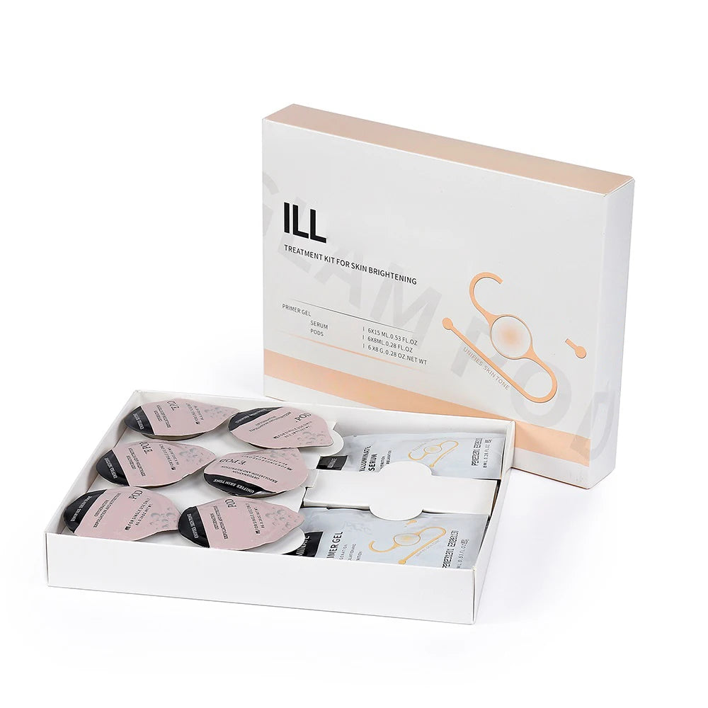 Foreverlily 5 pcs CO2 Pods Set For CO2 Bubble Pen Aqua Face Cleaning CO2 Capsule Gels Facial SPA Beauty Restart Kit Skin Care