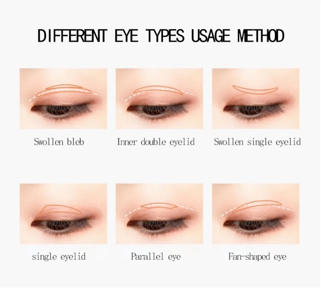 Unny Club Double Eyelid Stickers Seamless Natural Lace Invisible Makeup S M L Makeup Cosmetic