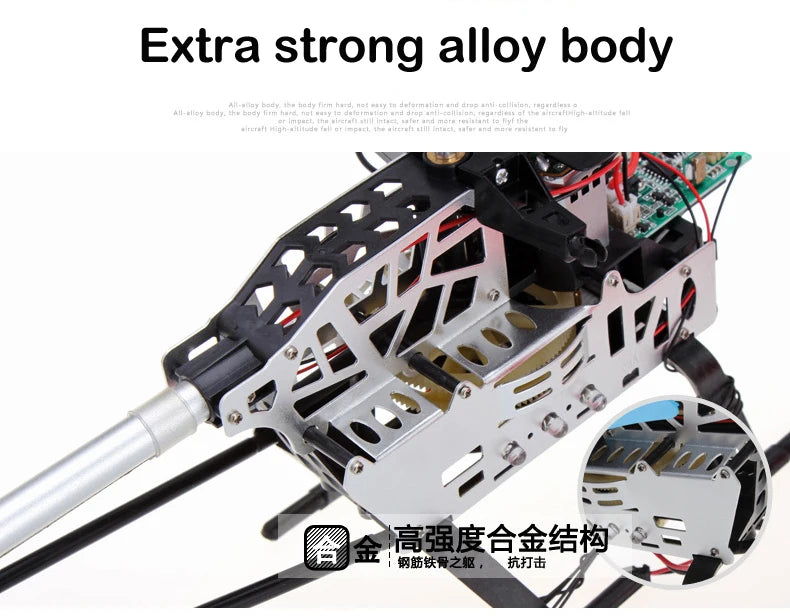New RC Helicopter Drop-resistant Aircraft Charging With LED Lamps Helicopters Model UAV Kids Toy Gift For Kid
