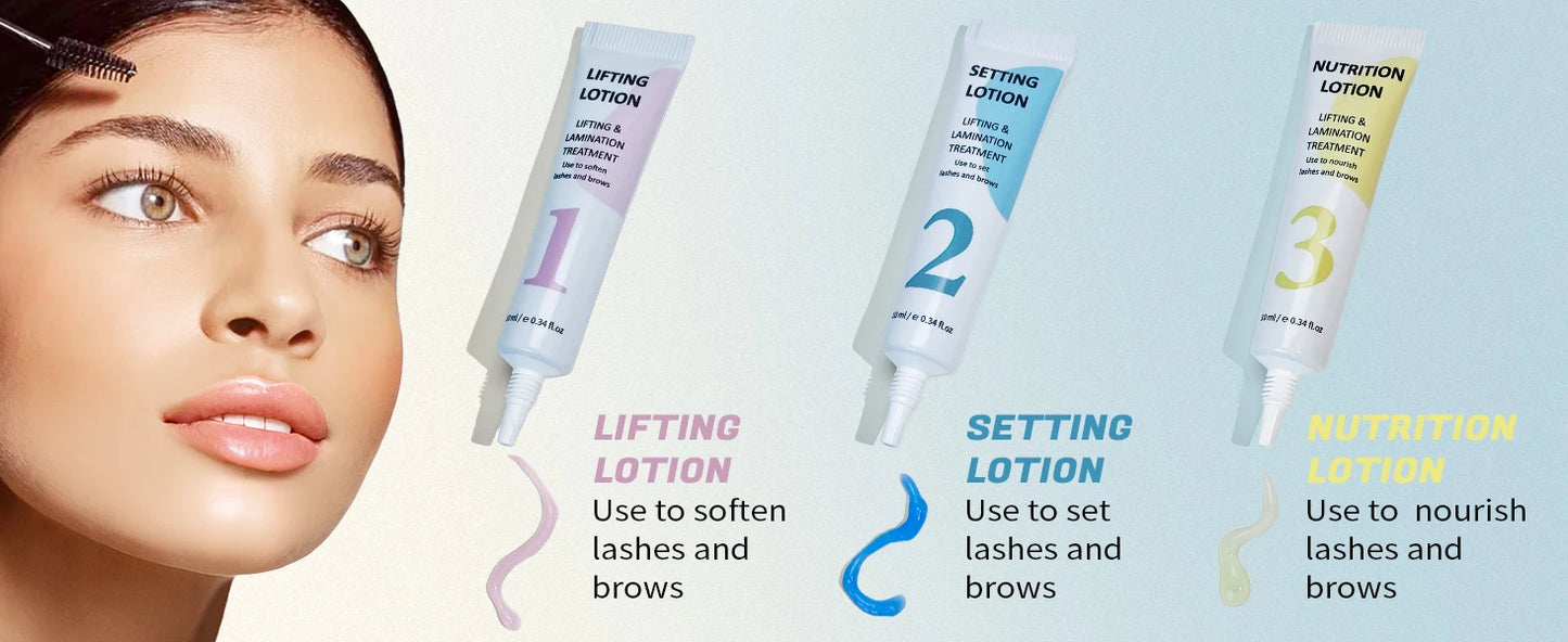 Libeauty 10ml Fix Perming Tube Set Lash Lift Brow Lamination Perm Fixation Setting Lotion Eyelashes Lifting Health Beauty Tools