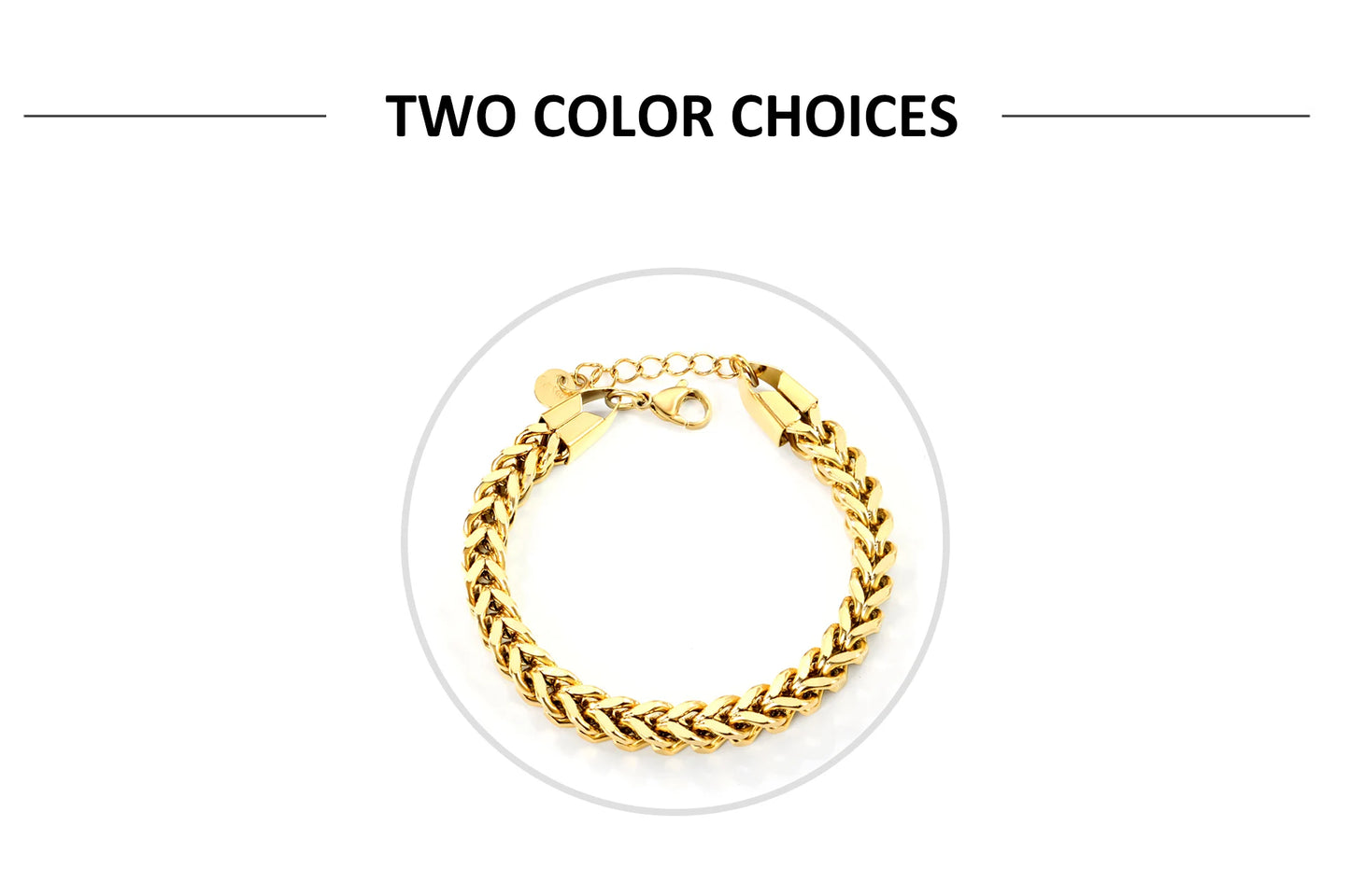 LUXUSTEEL 2-8mm Women‘s Stainless Steel Chain Bracelet Geometric Charm Chain Metal Female Bracelet Fashion Jewelry Party Gifts