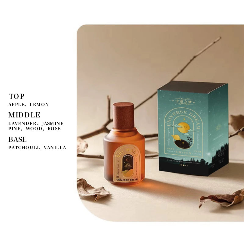 Korean Unisex Woody Perfume Mixed Woody Floral Fruity Lasting Fresh Light Perfume Charming Men Women Dating Fragrance Mist 50ml