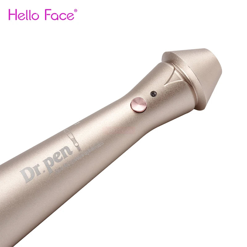 Original Dr. pen Ultima E30 Wireless Golden Derma Pen 0.25 mm needle length
