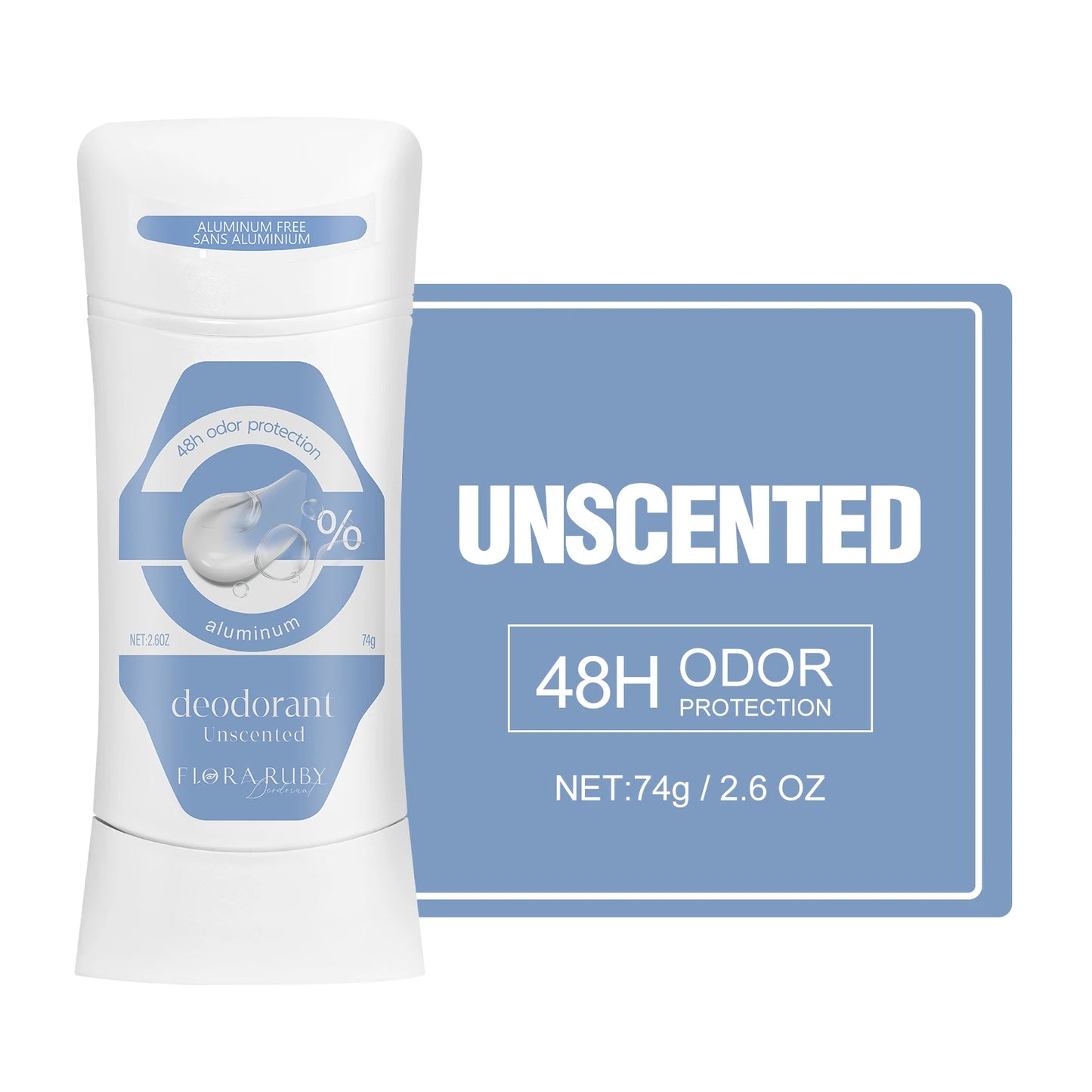 Deodorant Women Aluminum Free Antiperspirant Stick Advanced Protection Deodorants Natural Flower Perfume Deodoran 74g
