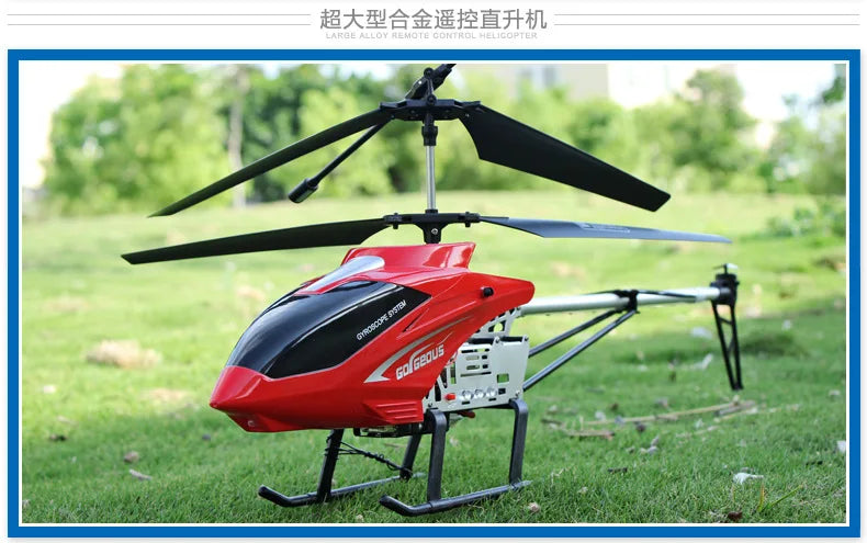New RC Helicopter Drop-resistant Aircraft Charging With LED Lamps Helicopters Model UAV Kids Toy Gift For Kid