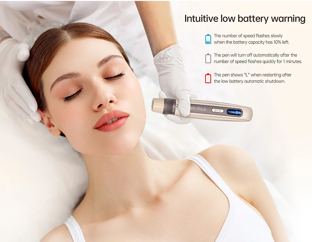 Original Hello Face H5 Dr. Pen EMS Microneedling Pen needle length 0.25 mm