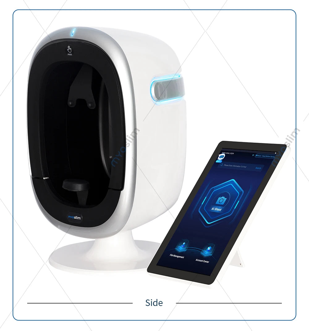AISIA  O1 3D AI Facial Skin Analyzer Detection Skin Problem Diagnosis 8 Spectrum Professional Analysis Beauty Salon Equipment
