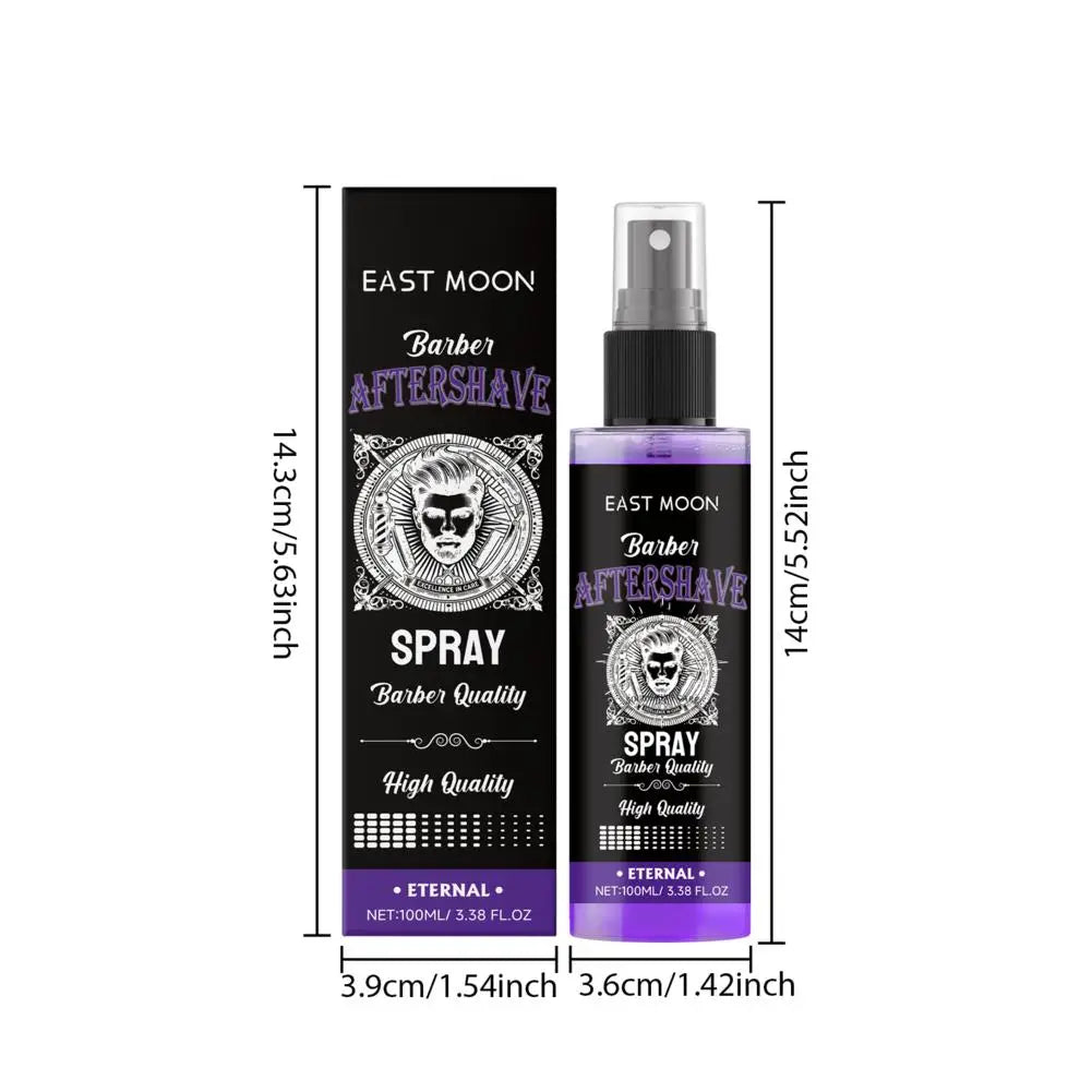 Deep Moisturizing Aftershave Spray 100ml Efficient Hydration Repair Soothe Beard Reduce Redness Swelling Non Greasy Soft