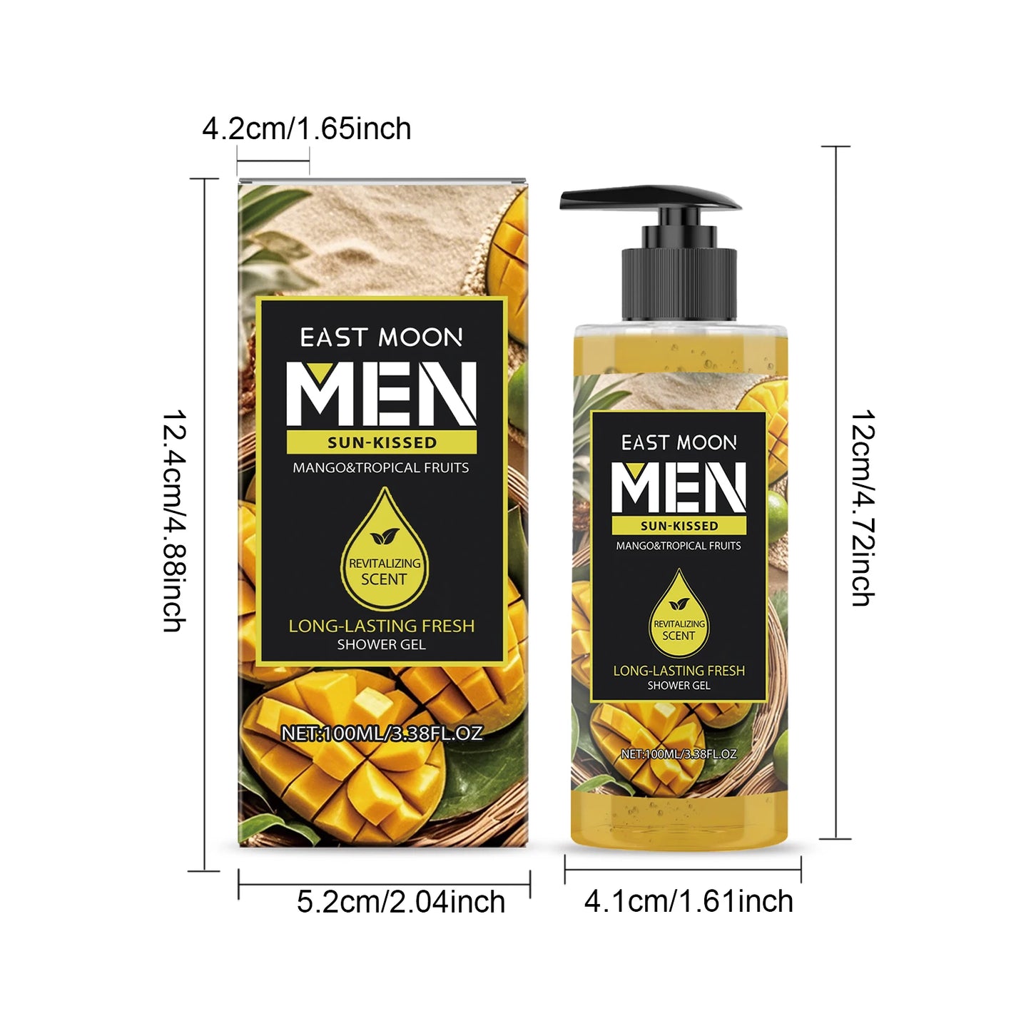Fragrance Shower Gel Gift Set Deep Cleansing Shower Gel Moisturizing Refreshing Scent Long Lasting Fragrance Oil Control