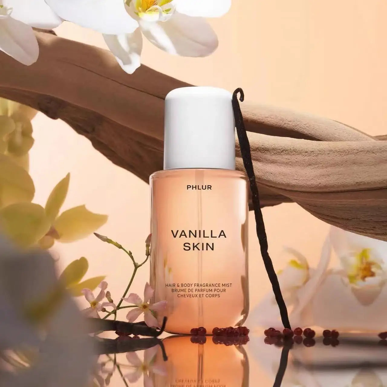 Phlur Vanilla Skin Hair & Body Fragrance Mist 240ml 8.1fl.oz Vanilla Scent Spray