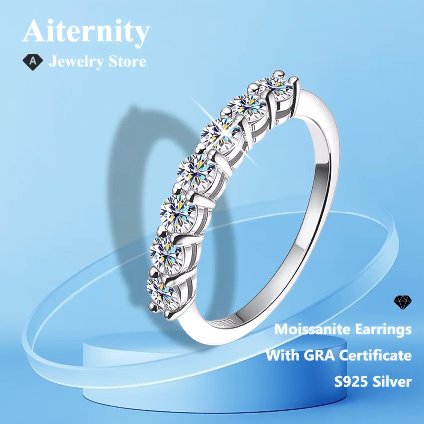 [Discount] With GRA Certificate Moissanite Ring D Color VVS1 For Man and Women Band Anniversary Wedding Engagement Celebration