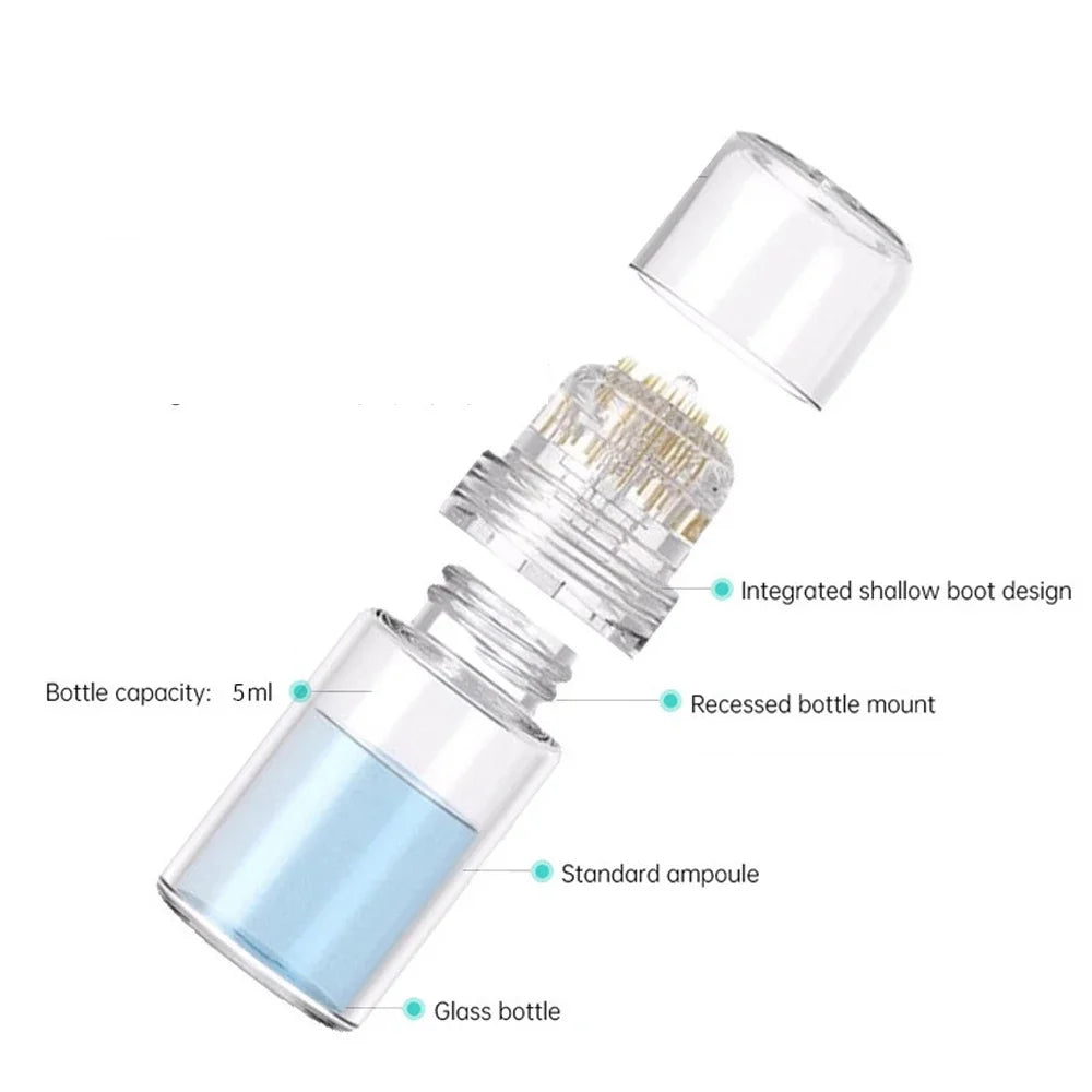 20pin Derma Stamp 0.2mm Microneedling Dermastamp Micro Needles Microneedle Derma Pen for Beauty Skin Care & Hair Tool