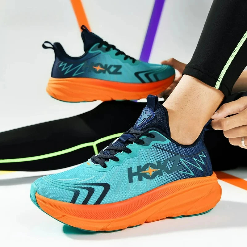 Men's Classic Cushion Running Shoes Hiking Walking Shoes for Women Gym Workout Lightweight Breathable Mesh