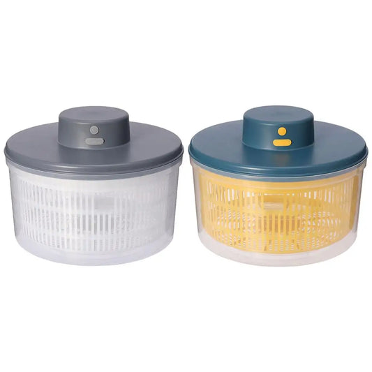 Electric Salad Spinner Vegetable Dryer Quick Drying Fruit Kitchen Tools