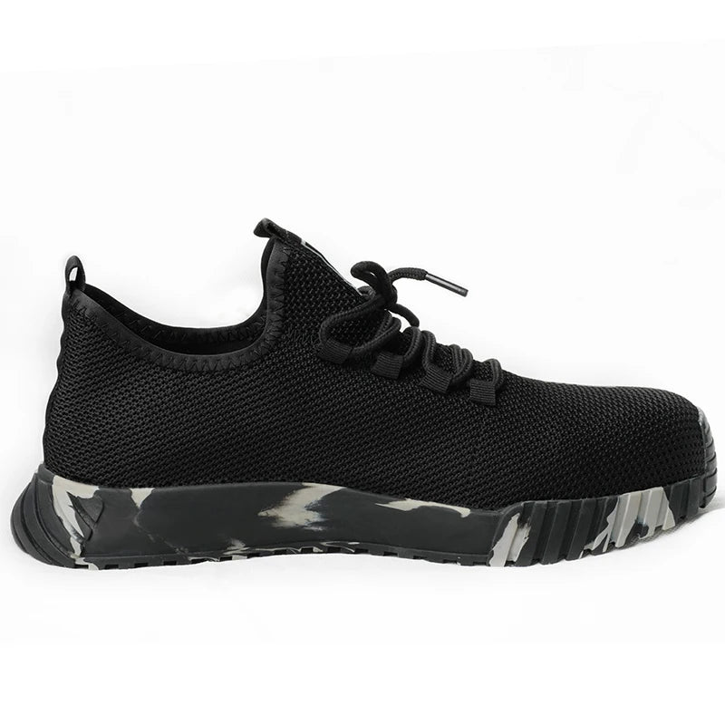 Fashion Safety Shoes With Steel Toe Cap Work Sneakers Men Women Work Shoes Puncture-Proof Work Safety Boots Safety Footwear 2024