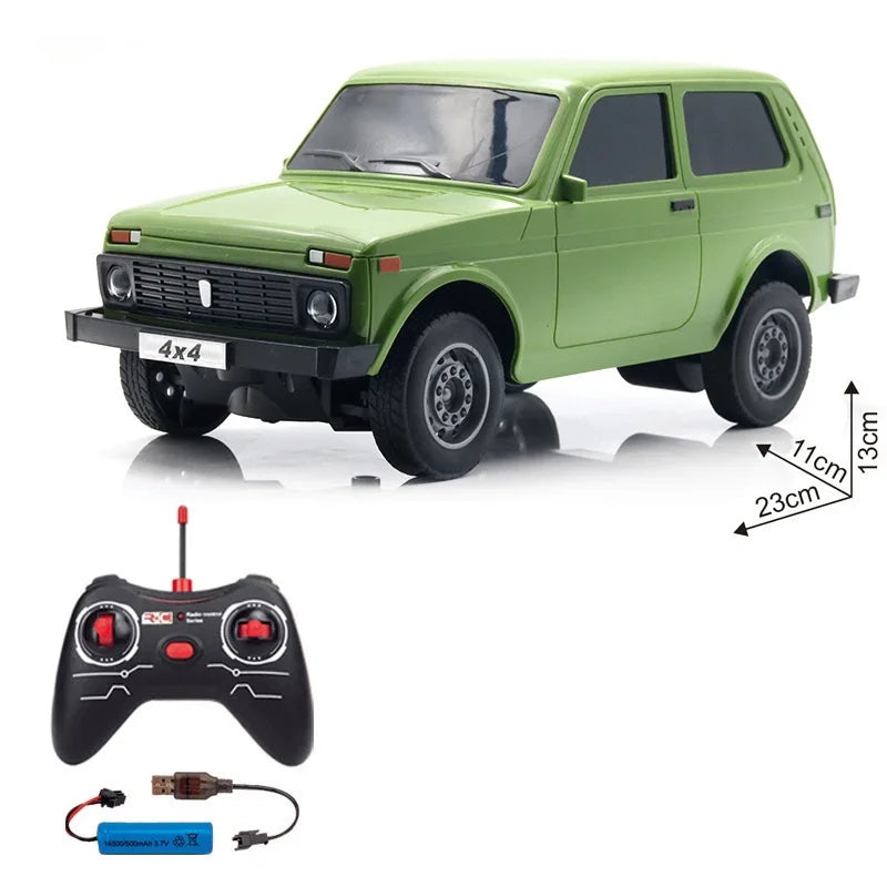1: 12 Remote Control Car with Light Wireless Control Simulation Ladaniva Russian Car Model Children Toy Car