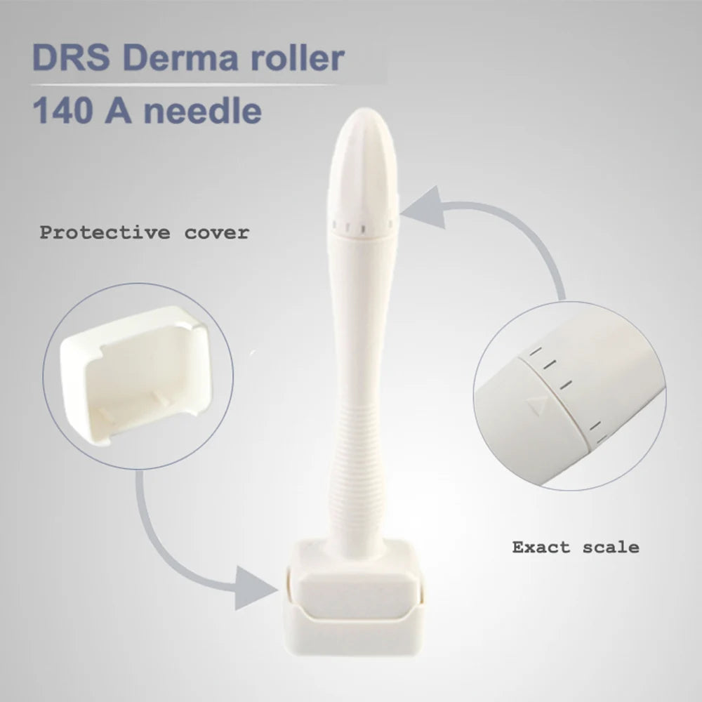 0.2mm Derma Stamp Roller DRS140A&140A Adjustable Needle Length Microneedle Derma Rolling System Dermastamp Beauty Skin Care Tool