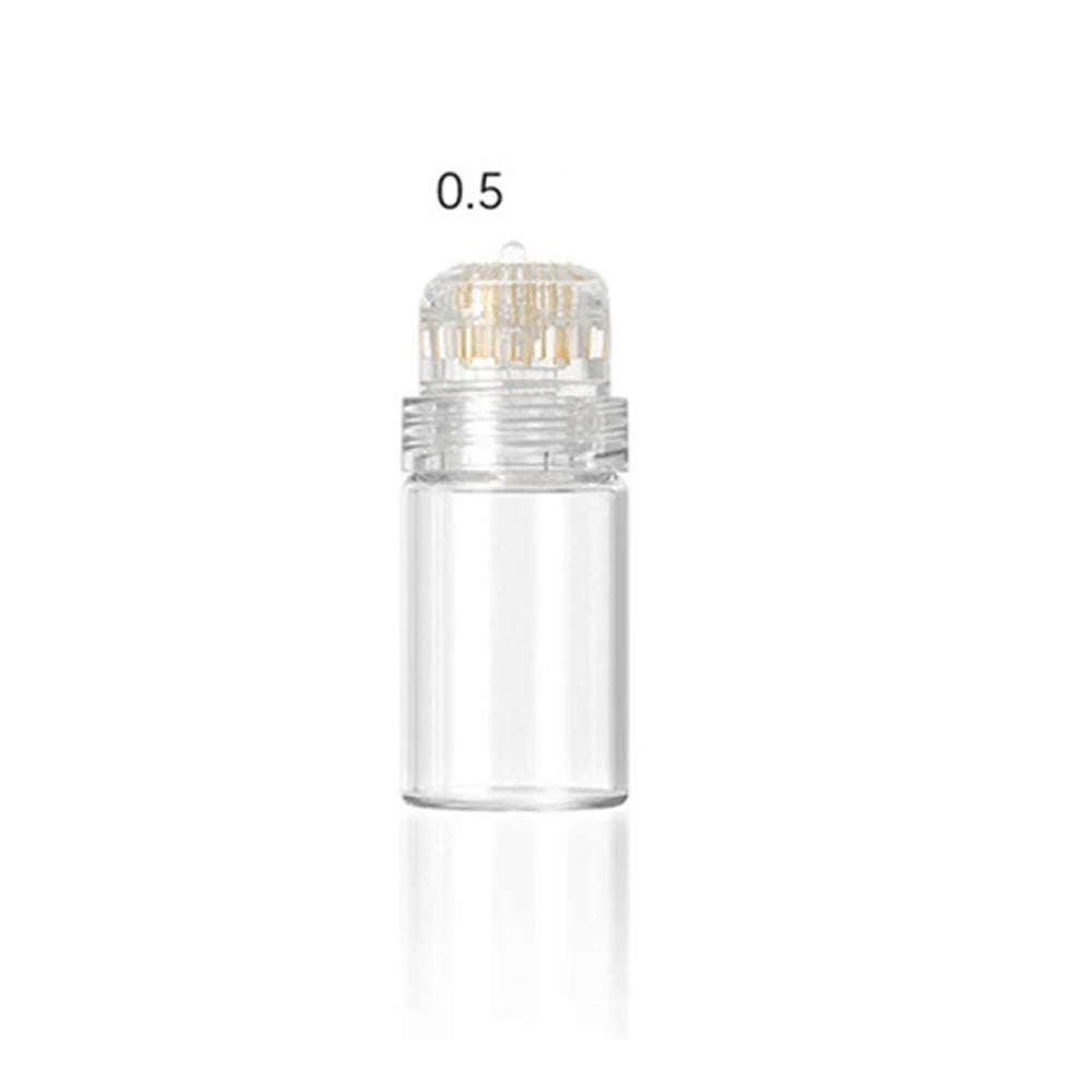 20Pins Derma Stamp Titanium Microneedling 0.25mm Derma Stamp Micro Needle for Personal Face Hair Beard Skin Beauty Care Tools