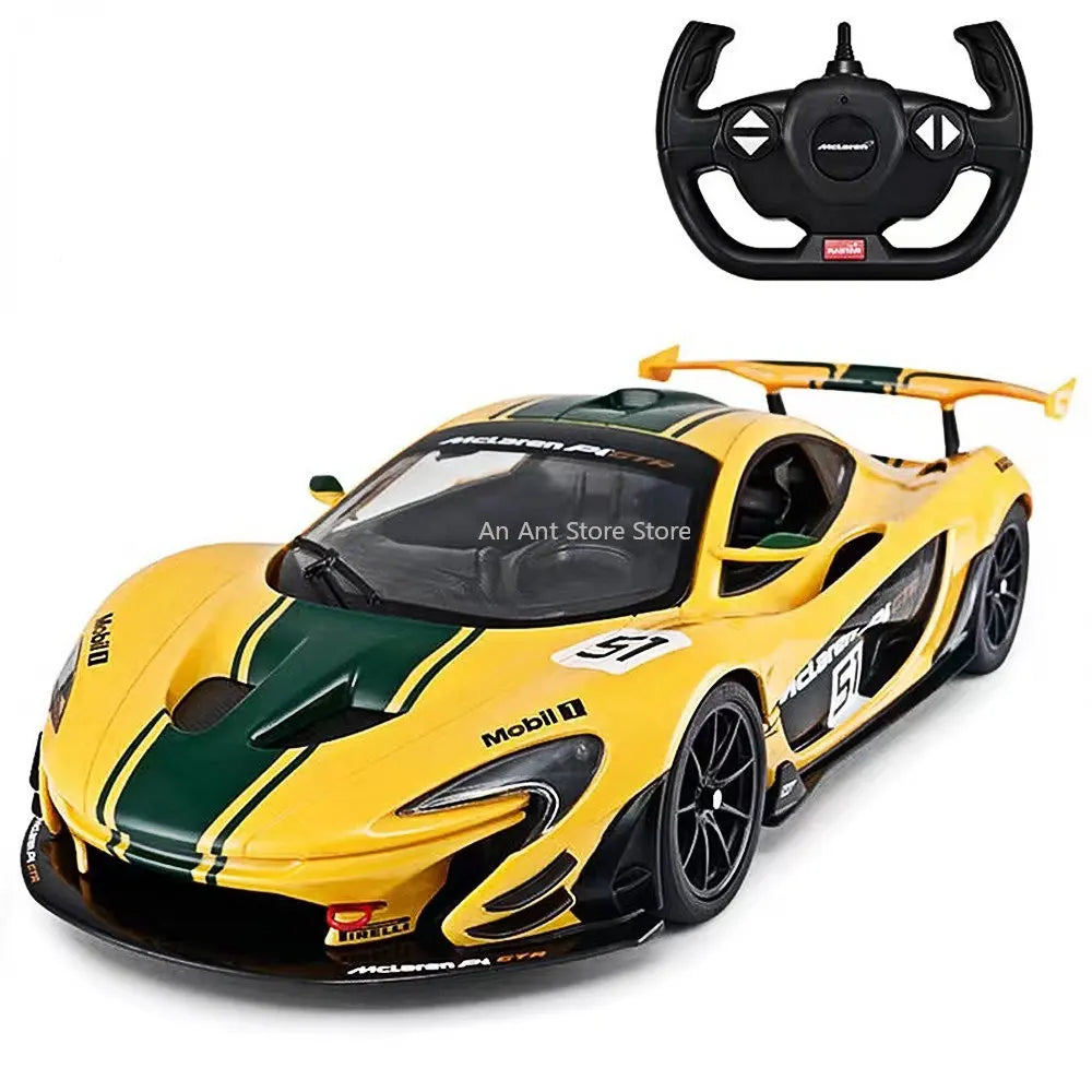 Mclaren P1 GTR RC Car 1:14 Scale Remote Control Car Model Radio Controlled Auto Machine Vehicle Toy Gift for Kids Adults