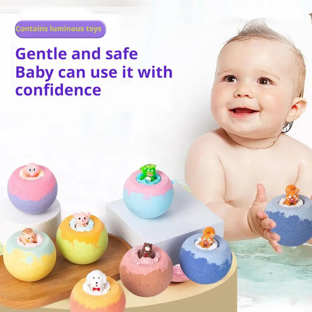 2026 Essential Oil Bath Salts Ball Bathtub Bath Ball Exfoliating Moisturizing Cleaning Body Bubble Balls Shower Accessories