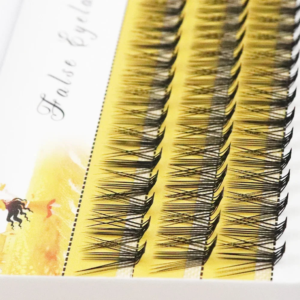 Natural Mink Eyelash Extensions, New 20D C/D/L Curl Lashes Cluster, Personal Eyelashes, Individual Lashes, Makeup Tools