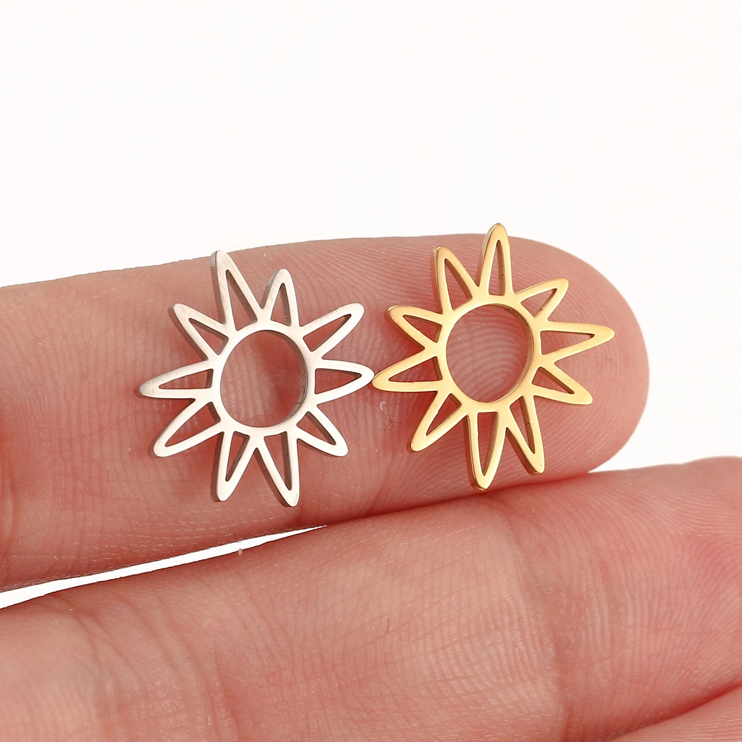 5Pcs Spring Bee/Butterfly/Beelet Charms Stainless Steel Scarab Moths Pendants DIY  Necklace Bracelet Jewelry Making Accessories