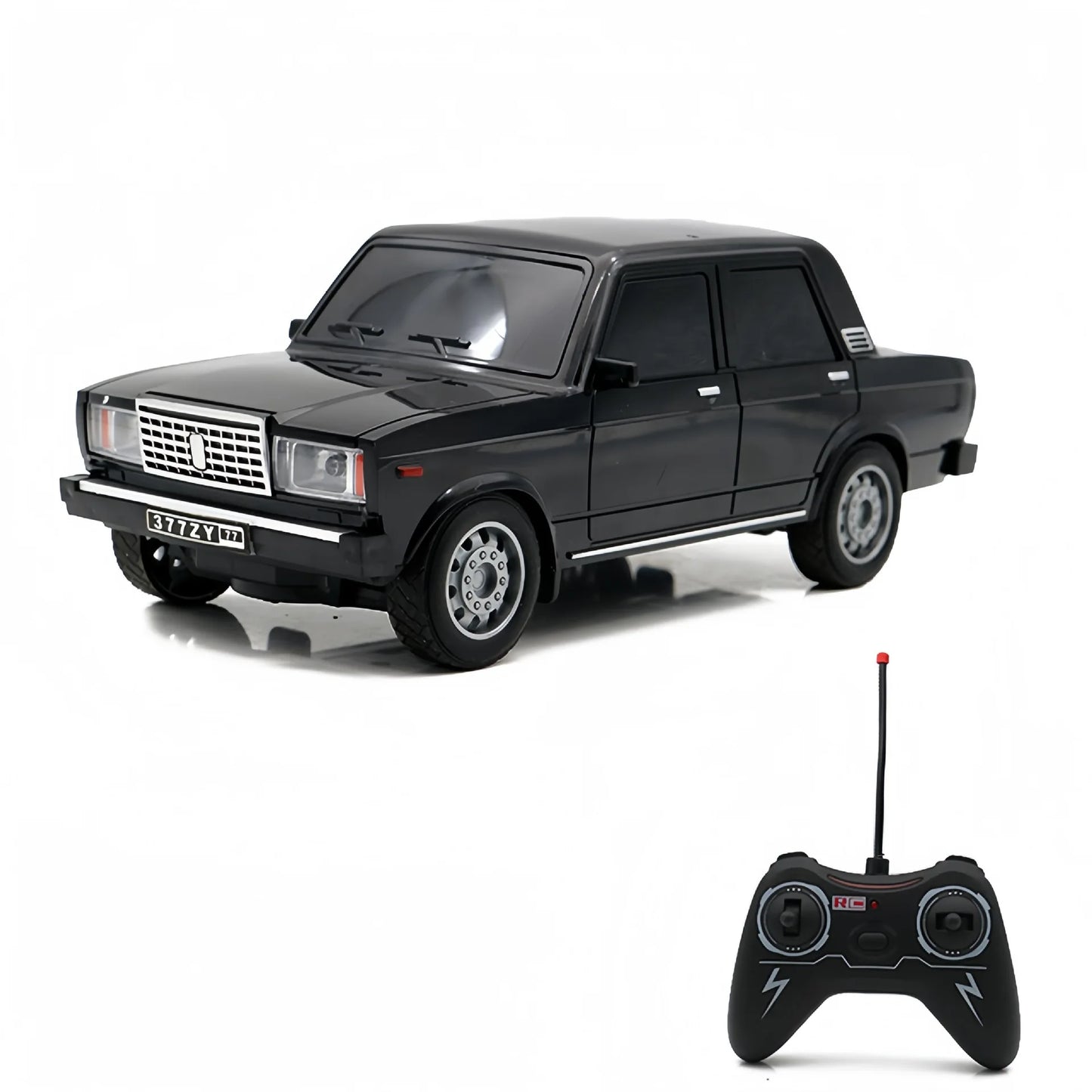 1: 12 Remote Control Car with Light Wireless Control Simulation Ladaniva Russian Car Model Children Toy Car