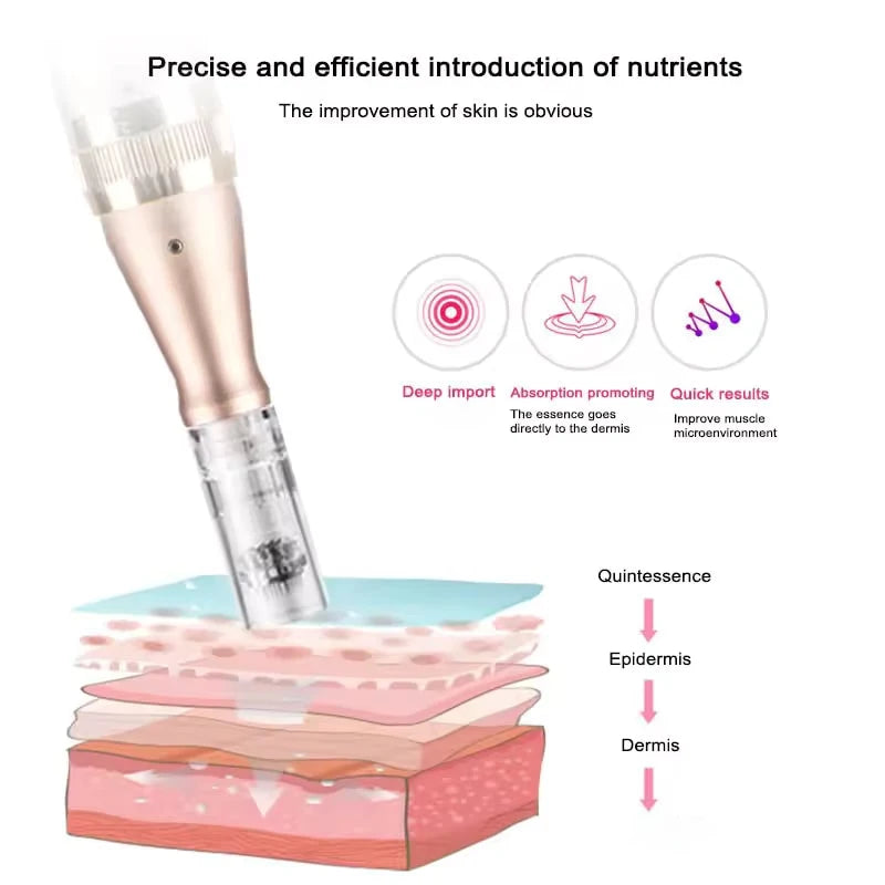 Derma Pen Dr. Pen M5-W Tools Pen Machine 0.25mm Needle Electric Micro Facial Skin  Skincare Tool SPA Care