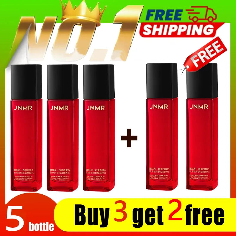 Saffron Serum Albumin Collagen Anti-Wrinkle & Line-Diminishing Essence Milk / Anti-Wrinkle & Line-Diminishing Milk  Essence Milk