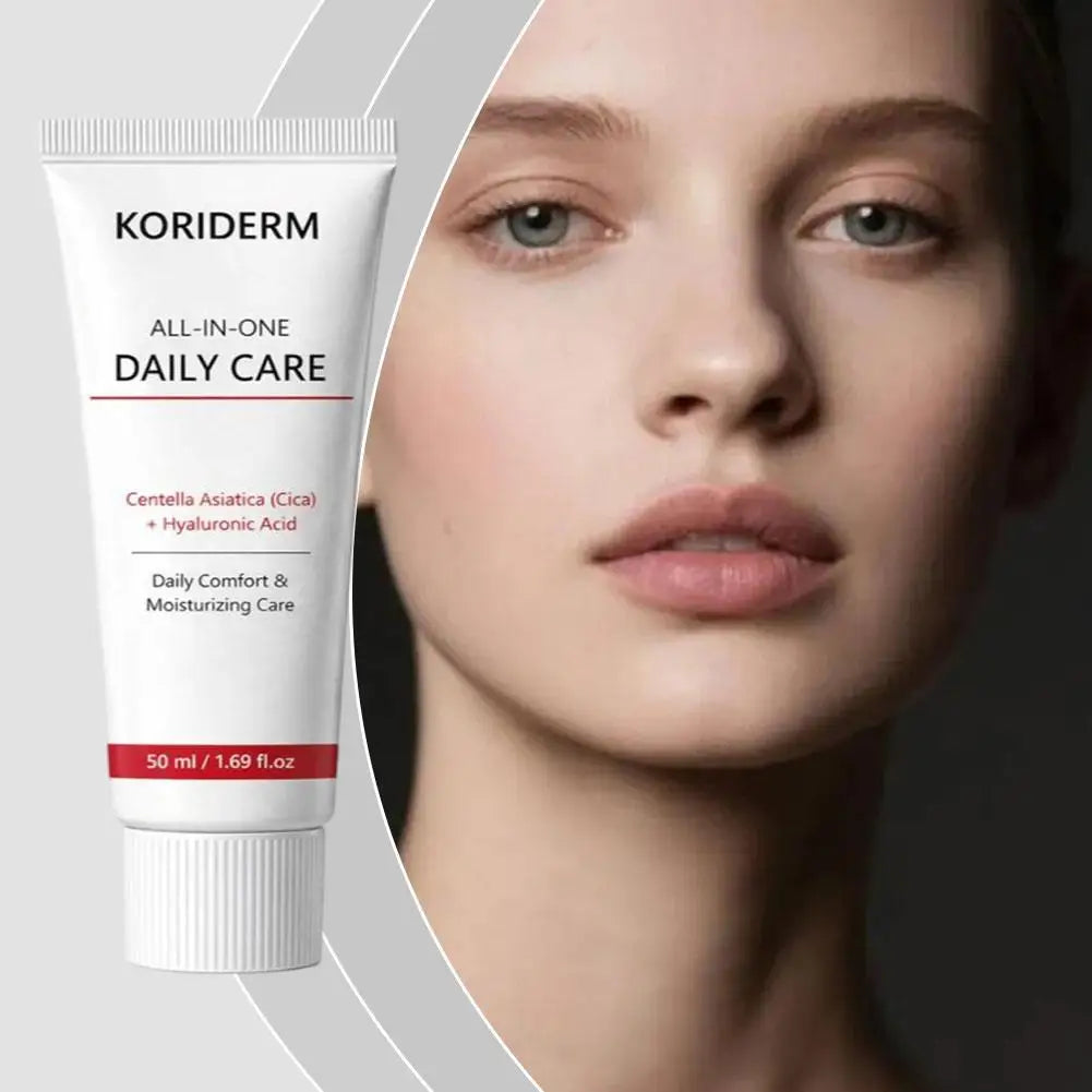 Centella Asiatica Face Cream Hyaluronic Acid Moisturizer Nourish Dry Skin Smoothing Rejuvenation Strengthen Barrier Skin Care