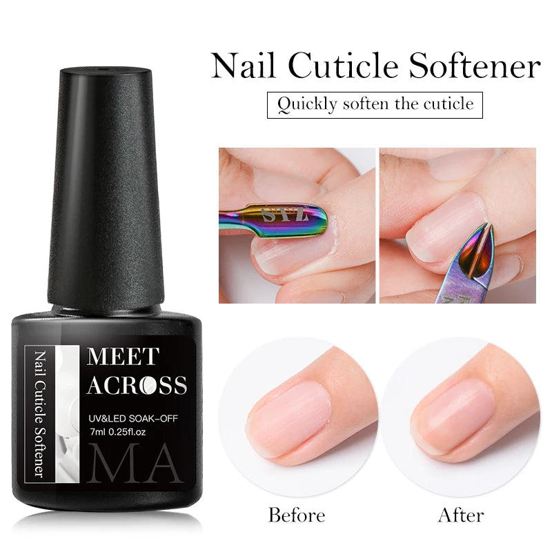 7ml Nail Cuticle Softener Remover Softener Exfoliator Cuticle Oil Nail Treatment Manicure Soften Dead Skin Nourishing Nails Care