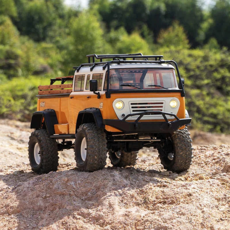 CROSSRC EMO JT4 RTR Simulation Climbing Truck Four-Wheel Drive Off-Road Rc Remote Control Electric Model Car Ocean Blue