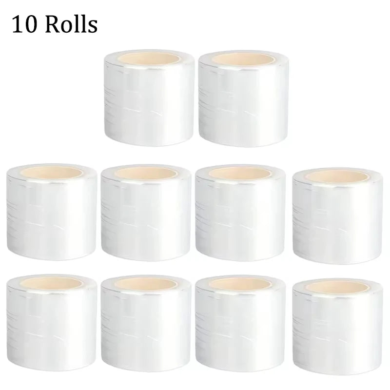 Disposable Eyebrow Tattoo Plastic Wrap Professional Preservative Film Eye Use With Sharp Blade Makeup Eyebrow Tattoo Accessories