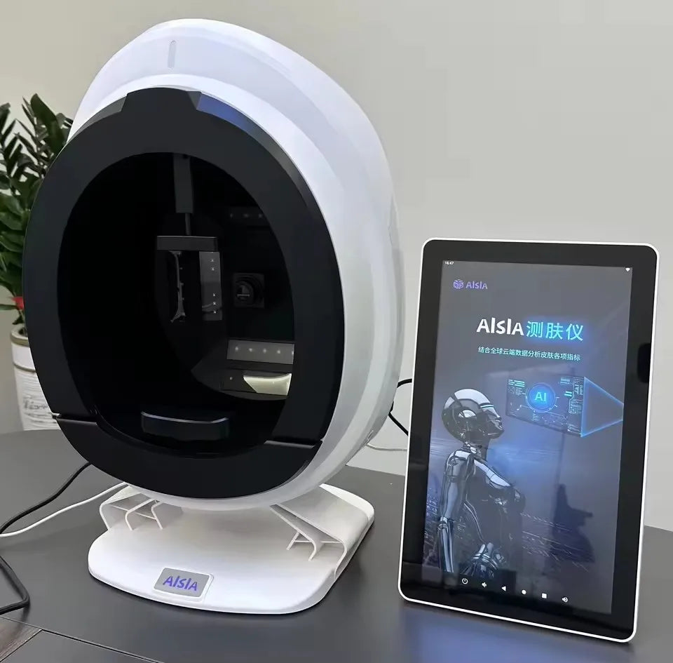 Professional 3D Facial  Camera Scanner UV Skin and Hair Analysis Measuring Machine Digital Facial Scanner Skin Analyzer