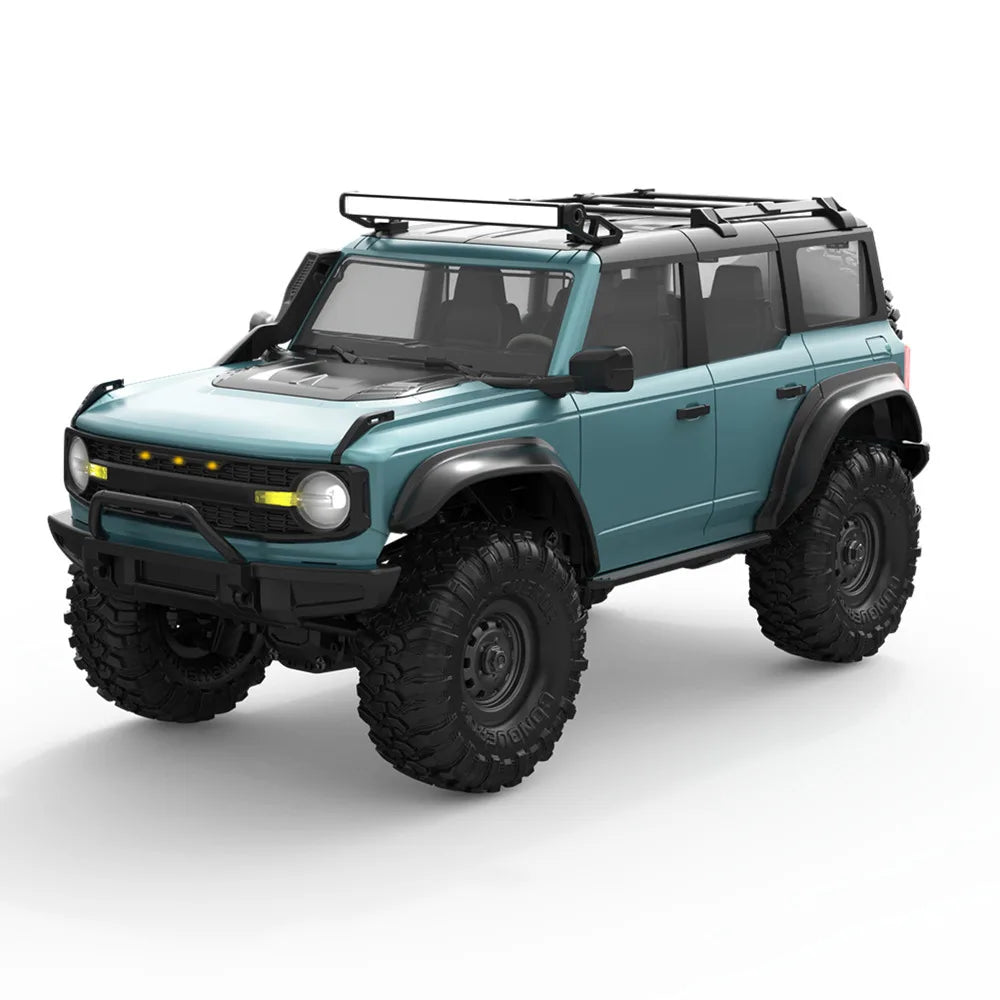 1:16 4WD Rc Car Full Scale Simulation 2.4G Off-Road Remote Control Cars With LED Trucks Race Cars Model Toys For Kids Adult Gift