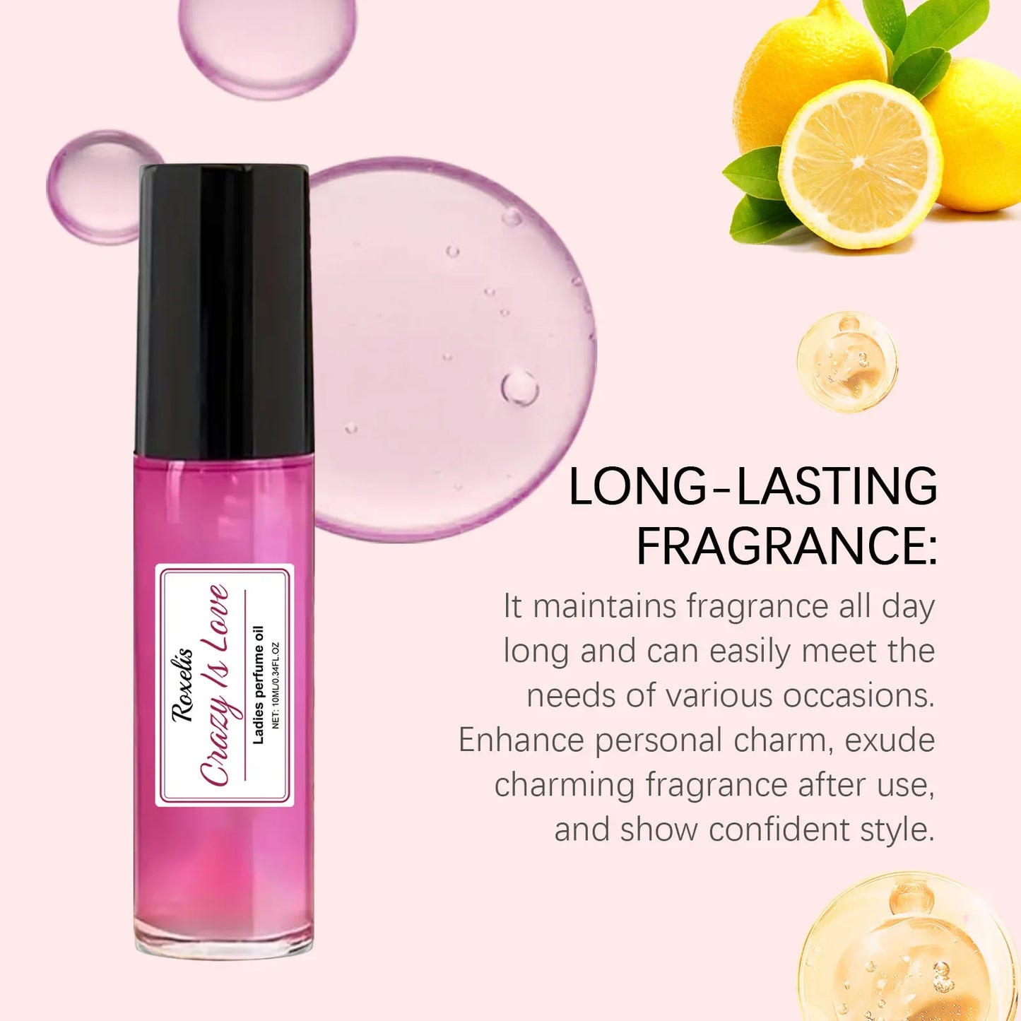 Women Ball Perfume, Unique Fragrance, Charming Fragrance, Light and Lasting Floral Fragrance, Sweet, Gentle and Romantic Perfume