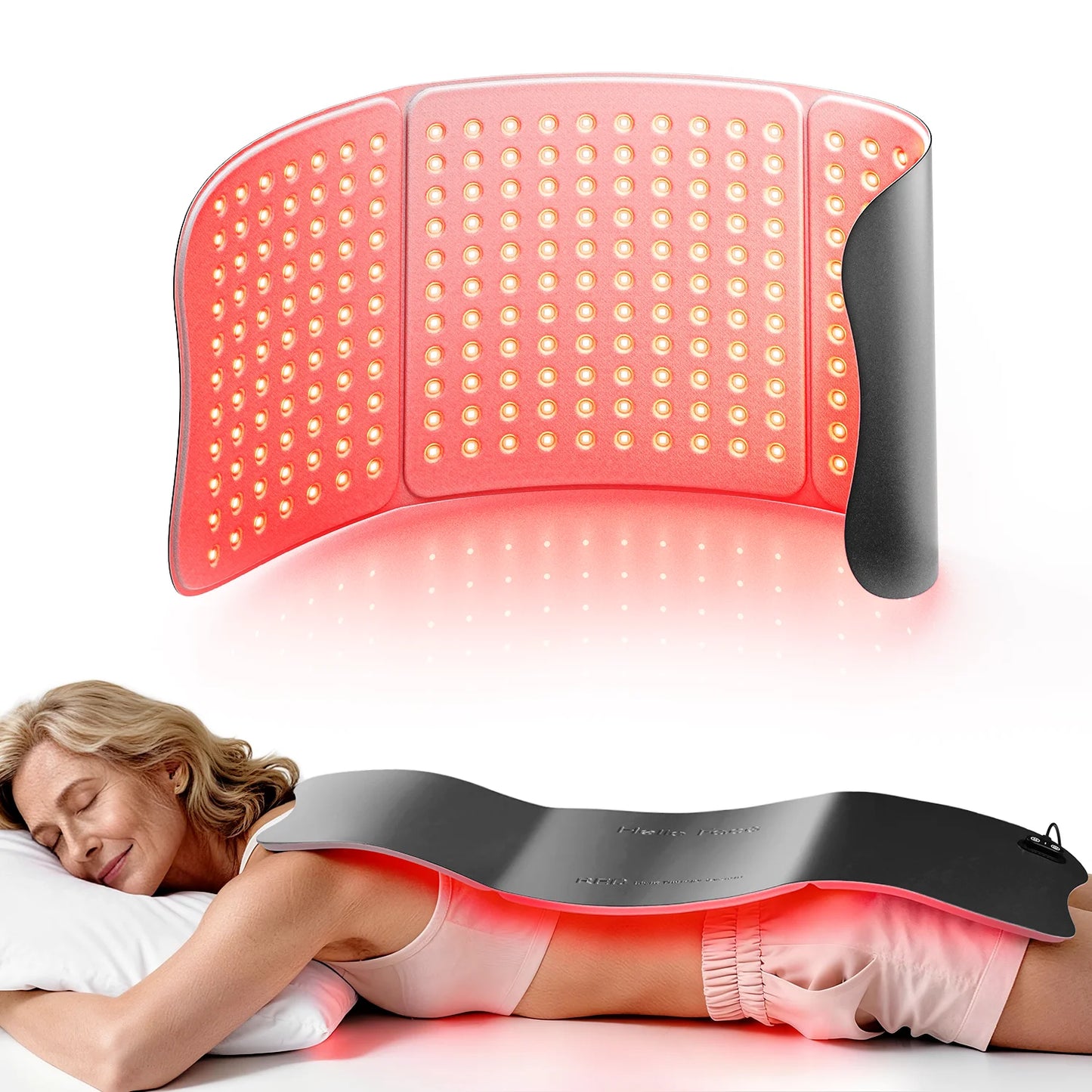 Hello Face L7 Red Light Pad For Seniors, Pets, Desk Warriors, Athletes – Relieve Pain, Inflammation & Fatigue