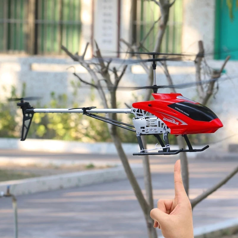 New RC Helicopter Drop-resistant Aircraft Charging With LED Lamps Helicopters Model UAV Kids Toy Gift For Kid