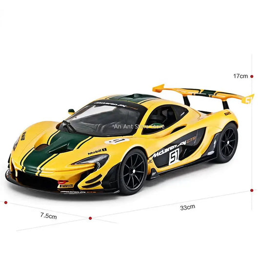 Mclaren P1 GTR RC Car 1:14 Scale Remote Control Car Model Radio Controlled Auto Machine Vehicle Toy Gift for Kids Adults