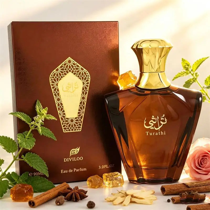 Arabian Dubai Perfume Spray Luxury Scent Elegant Aroma Strong Lasting Fragrance Oriental Woody Floral Notes Premium Unisex Gift