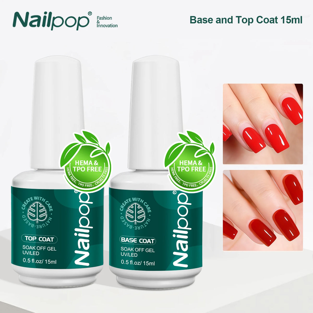 Nailpop HEMA-Free Nail Dehydrator Acid-Free Primer Natural Nail Prep Liquid UV Gel Essentials For Manicures Fast Dry  1/2/3pcs