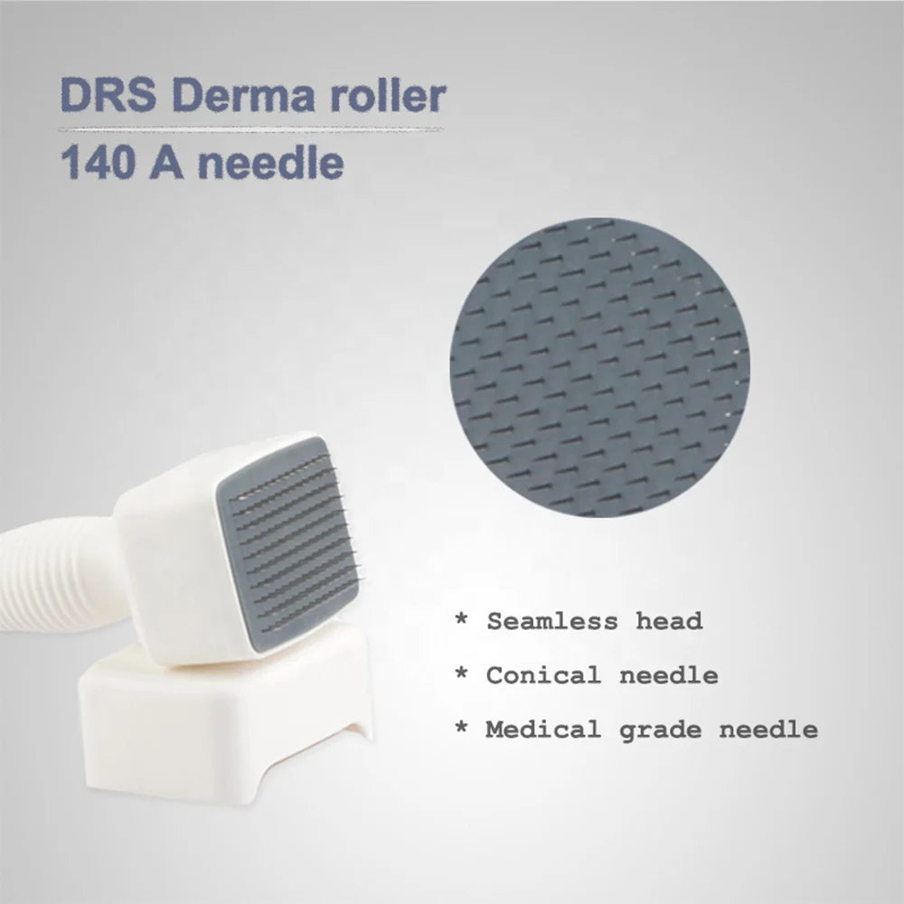 0.2mm Derma Stamp Roller DRS140A&140A Adjustable Needle Length Microneedle Derma Rolling System Dermastamp Beauty Skin Care Tool