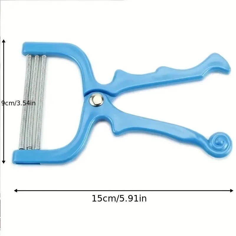Smooth Skin Facial Hair Removal Device - Elastic Lip and Eyebrow Hair Removal Device, Handheld Facial Hair Removal Device, Gentl