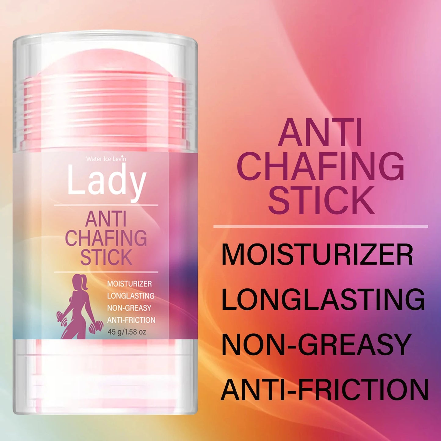 Lady Anti Chafing Stick with Retinol, Moisturizing Anti-Friction Skin Care