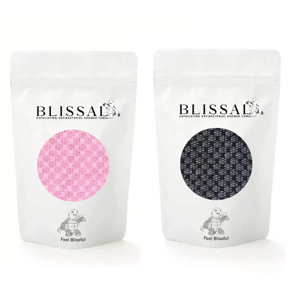 Rubbing Washcloth Nylon Bath Towel Brush Exfoliating Scrubber Shower Sponge for Back Cleaning Care Bathroom Accessories