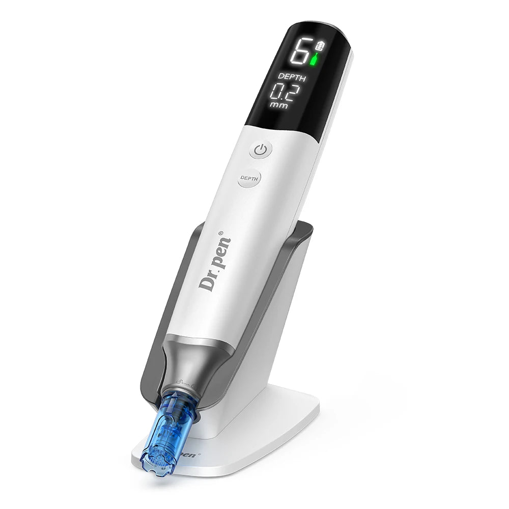 Dr Pen M9 New Series. It Is a Brand New Dr Pen, M9 With 18 Pin 2 PCS / Length 0.25 mm