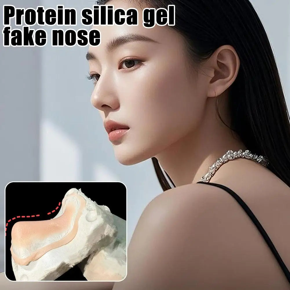 Protein Silicone Prosthetic Nose Cosplay Silicone Fake Environmentally Makeup Chin Safe Nose Effects Special Kit Friendly T W9J1