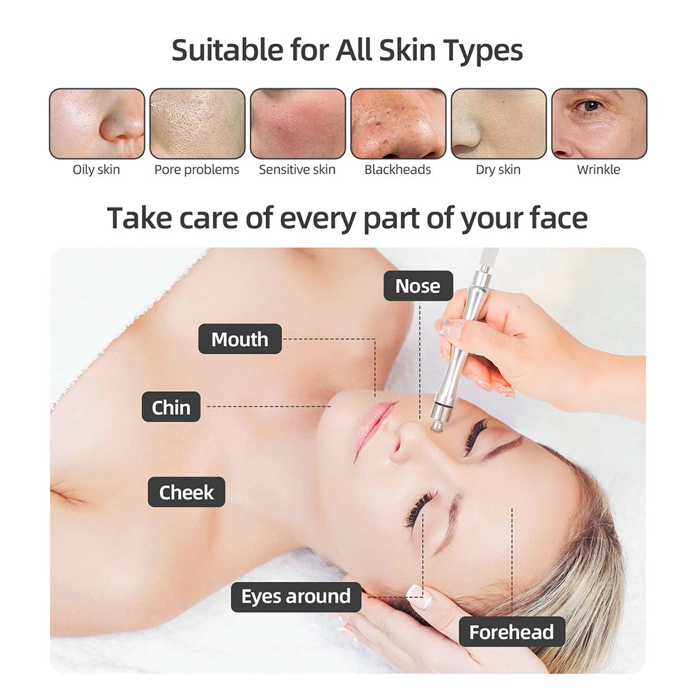 Spa Facial Peeling Deep Cleansing Device Face Beauty Machine Pore Deep Cleaning Skin Care